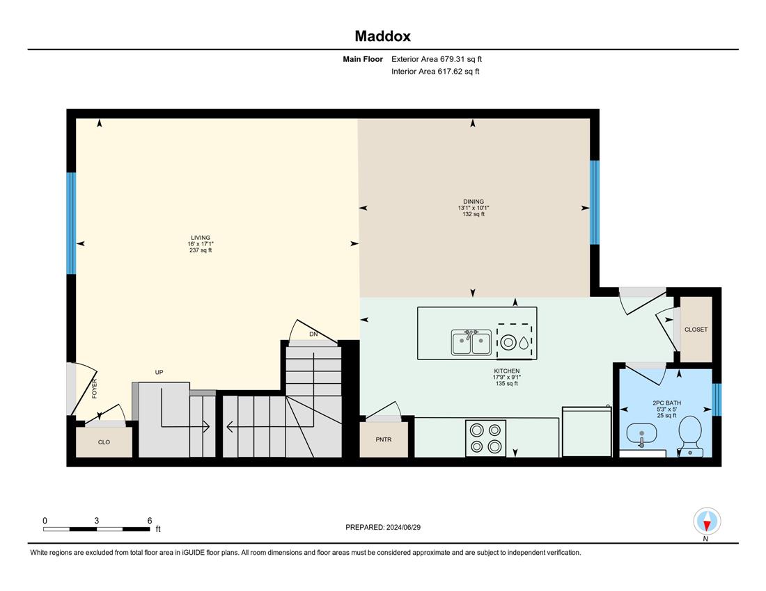 Maddox First Floor Blackline