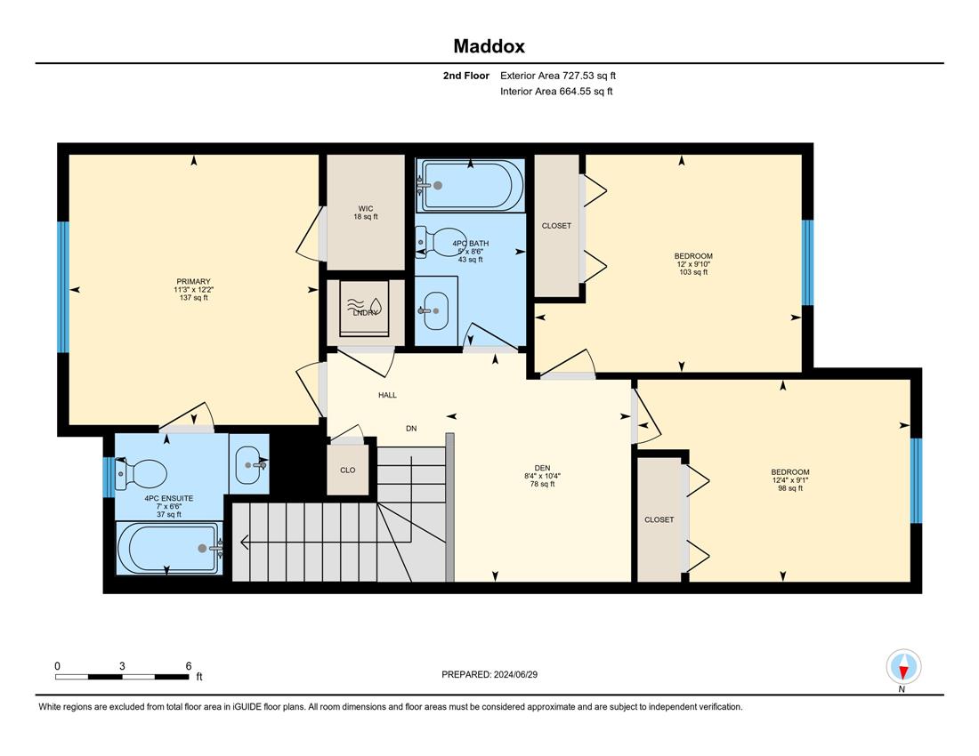 Maddox Second Floor Blacklines